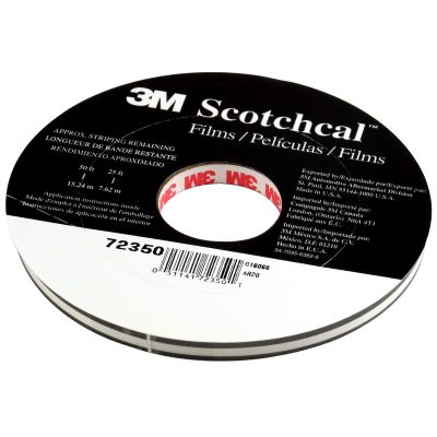 3M Scotchcal Striping Tape, Light Charcoal Metallic, 5/16" x 150' (2 Rolls per Pack)