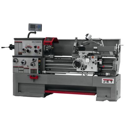 JET GH-1440ZX Lathe w/ NE DP700L DRO 2 AX