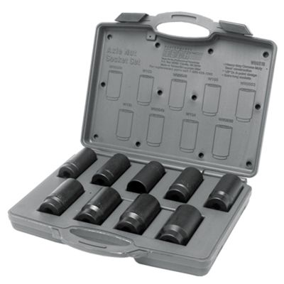 9 Pc Axle Nut Socket Set