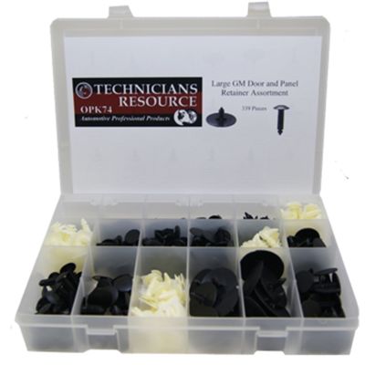 Large GM Door And Panel Retainer Assortment (339 Pcs)