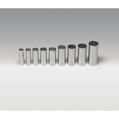 3/8"Dr 12Pt Dp Skt Set  9Pc