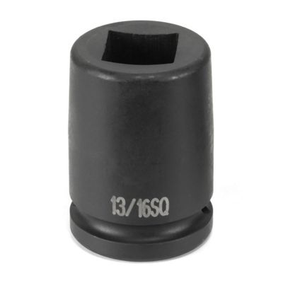 GRE3313S image(0) - SOC 13/16 3/4D IMP SQ BLK