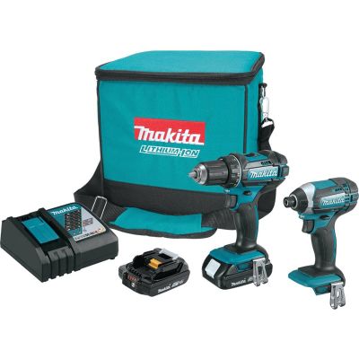 Makita 18V LXT Li-Ion Compact Cordless 2-Piece Combo Kit