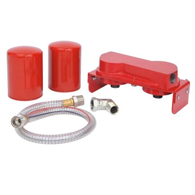 Optional 2 way fuel filter system
