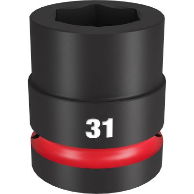SHOCKWAVE Impact Duty? 1"Drive 31MM Standard 6 Point Socket