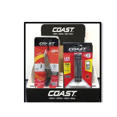 Knife and Light Counter Display