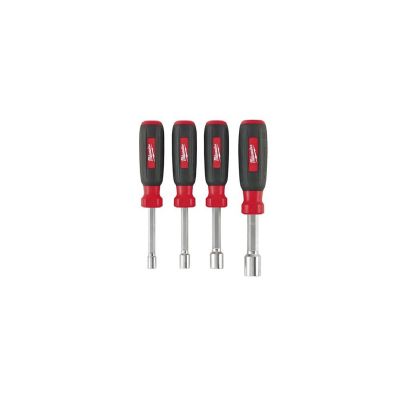MLW48-22-2404 image(0) - HOLLOW SHAFT SAE FRACTIONAL NUT DRIVER 4-PC SET