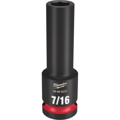 SHOCKWAVE Impact Duty? 1/2"Drive 7/16" Deep 6 Point Socket