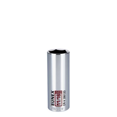 Sunex Tools 11/16 in. Deep Chrome Socket