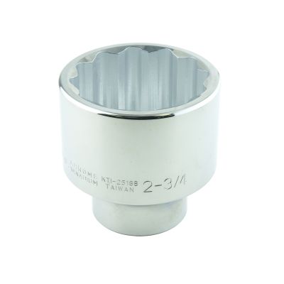 2-3/4 in. x 1 in. Drive 12-Point Chrome Socket (EA)