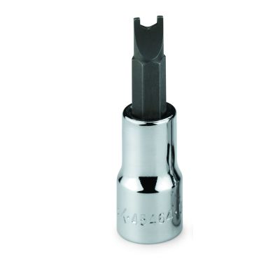 #8 3/8" Drive Spanner Chrome Bit Socket