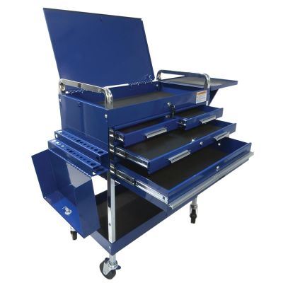 SUN8013ABLDLX image(0) - Deluxe Service Cart w/ Locking Top, 4