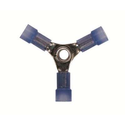 JTT2176H image(0) - 16-14 Nylon 3 Way Connector Bl