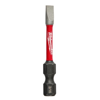 SHOCKWAVE 2" Impact Slotted 3/16" Power Bit