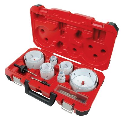 MLW49-22-4105 image(0) - 19-PC HOLE DOZER MASTER ELECTRICIAN'S ICE HARDENED HOLE SAW KIT