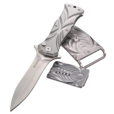 CRK5280SET image(0) - Tighe Dye 3 Piece Knife, Money Clip, and Be