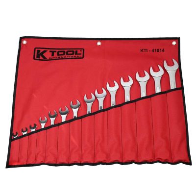KTI41014 image(0) - WRENCH SET COMBINATION 14 PC