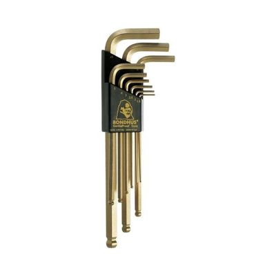 BND38099 image(0) - BALLEND L-WRENCH METRIC SIZES 1.5 THRU 10MM