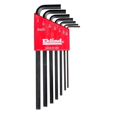 EKL10207 image(0) - HEX KEY SET 7 PC SAE LONG 5/64-1/4IN.