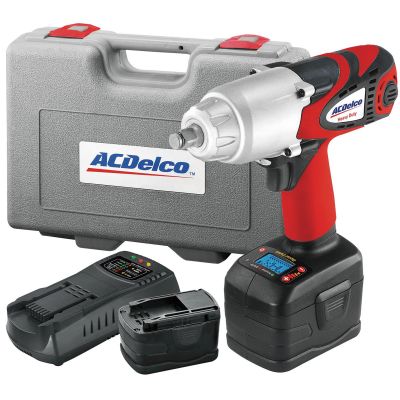 ACDARI2060 image(0) - Lith 18V 1/2" Dr. Imp Wrench with Digital Clutch Kit