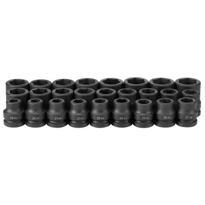 GRE9026M image(0) - 1" Drive Standard Length Metric Set
