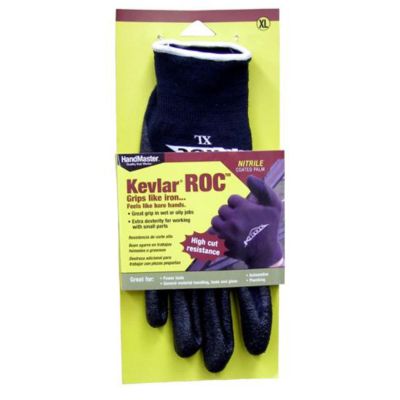 MGLROC30TL image(0) - GLV ROC LRG BLK 1PR KEVLAR