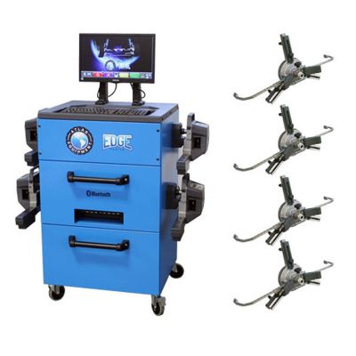 Atlas 8-Camera Bluetooth Wireless Alignment Machine with FastClamp 3-Point Wheel Clamps
