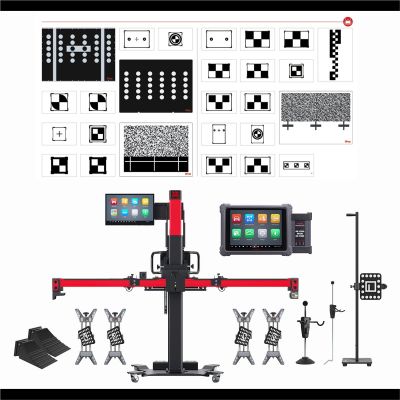 AULIA900LDWT image(0) - MaxiSYS ADAS IA900WA with LDW Targets and MSULTRAADAS Tablet