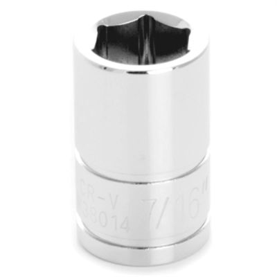 WLMW38014 image(0) - 3/8'' Dr 6pt Std. Socket 7/16"