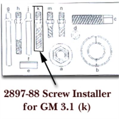 KDT2897-88 image(0) - SCREW INSTALLER FOR GM 3.1 LETTER (K)