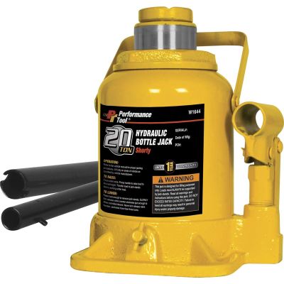 WLMW1644 image(0) - 20 Ton Shorty Hydraulic Bottle Jack