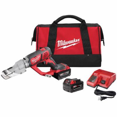 MLW2637-22 image(0) - M18 Cordless 18 Gauge Single Cut Shear - Kit