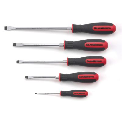KDT80053 image(0) - 5PC SLOTTED SCREWDRIVER SET