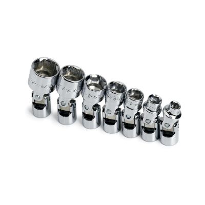 SKT4934 image(0) - SOCKET SET FLEX 1/4IN. DRIVE 7PC SAE STD 6 POINT