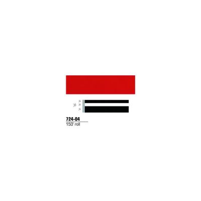 STRIPING TAPE--RED 1/2" DOUBLE 150' ROLL