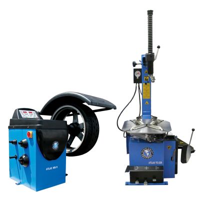 Atlas TC229 Tire Changer and WB11 Wheel Balancer Combo Special