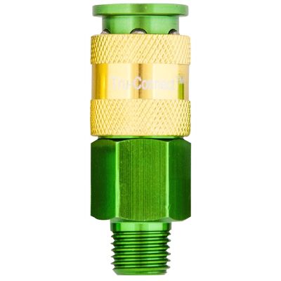 1/4" Coupler Female Red