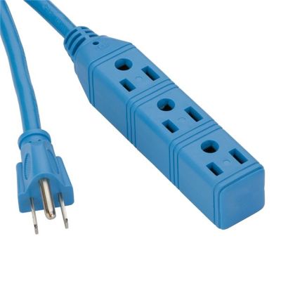 Bayco OSHA NRTL Compliant 3 Outlet Cold Weather 6.5 ft. Extension Cord - 13 Amp