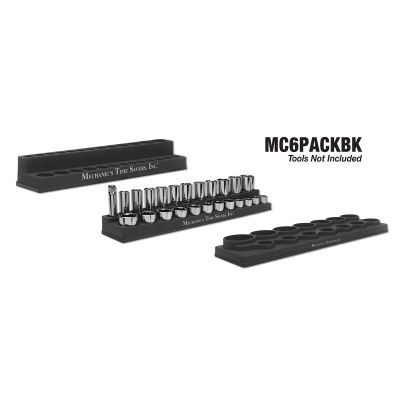 Black Magna-Caddy Socket Holders (6-Pack)