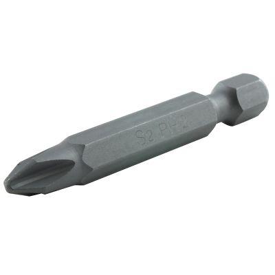 No. 2 Phillips Power Bit, 2 Long, 1/4 in. Shank
