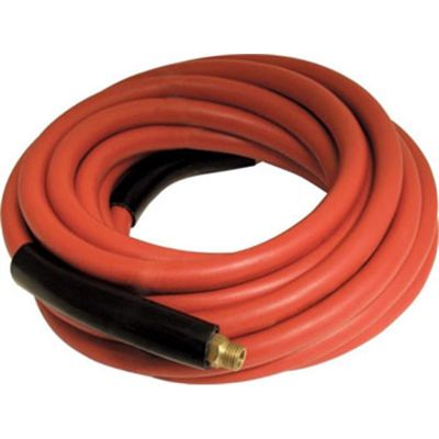3/8" x 50' Reinforced Domestic Air Hose - 325 PSI 1/4" NPT