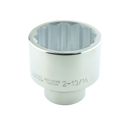 2-13/16 in. x 1 in. Drive 12-Point Chrome Socket (EA)