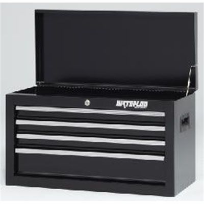 26IN Black 4-Drawer Tool Chest