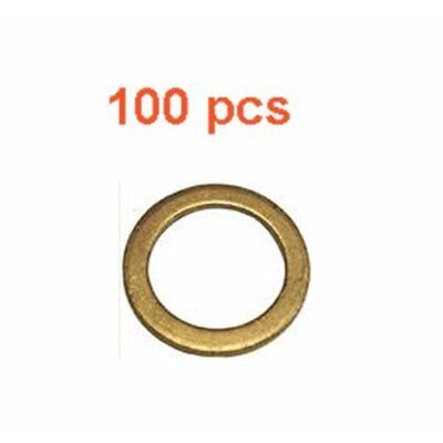 14mm Copper Oil Drain Plug Gaskets (100/Bag)