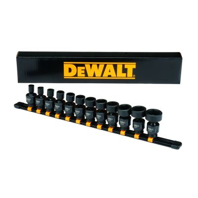 DeWalt 12-Piece 3/8 in. Drive Impact Universal Socket Set