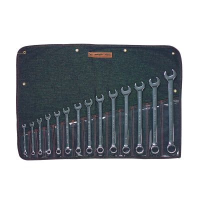 Combination Wrench WRIGHTGRIP 2.0 14 Piece Set - 12-Point Full Polish 3/8" - 1-1/4"