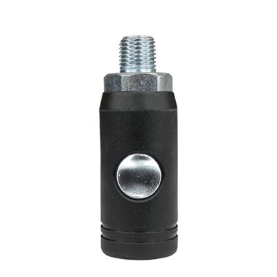 Safety Coupler 1/4IN Male Black