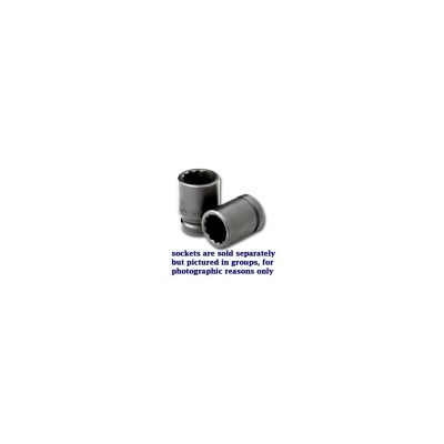 1" SOCKET IMPACT 3/4" DR STD 12 PT THIN WALL