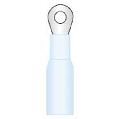1/2" Heat Shrink Blue Ring Not Brazed (16-14) (100/Bag)