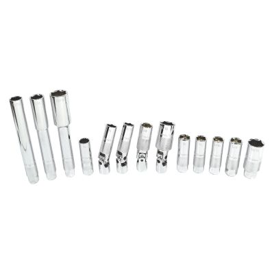 Spark Plug Socket Set 3/8" Magnetic 13pc